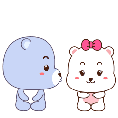 小熊男女表情（图ZMjAzMTI2NTEy） - 网络表情 - 站酷设计师hhh的脚步原创素材 - 站酷ZCOOL
