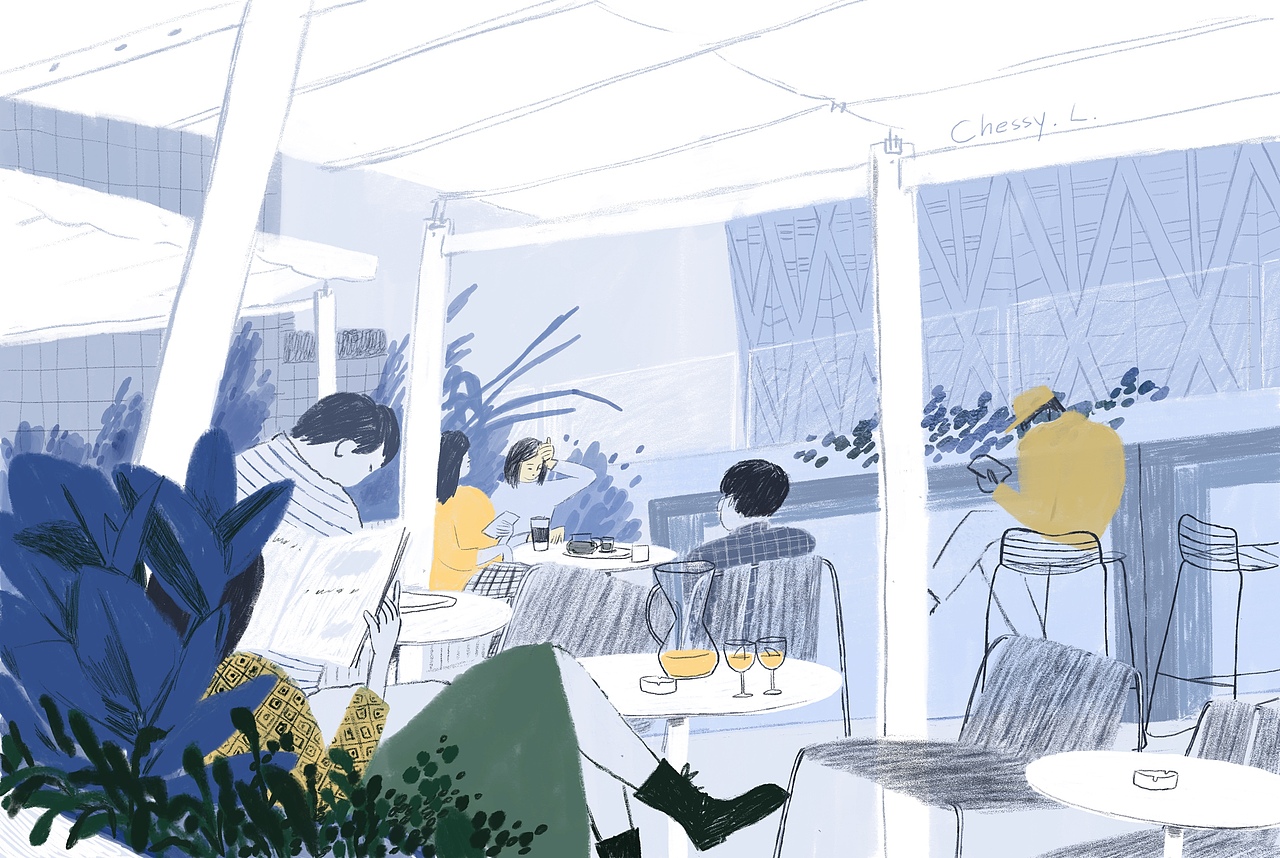 城市漫游（图ZMjY0MzEzNTA4） - 商业插画 - 站酷设计师Chessy_L原创素材 - 站酷ZCOOL