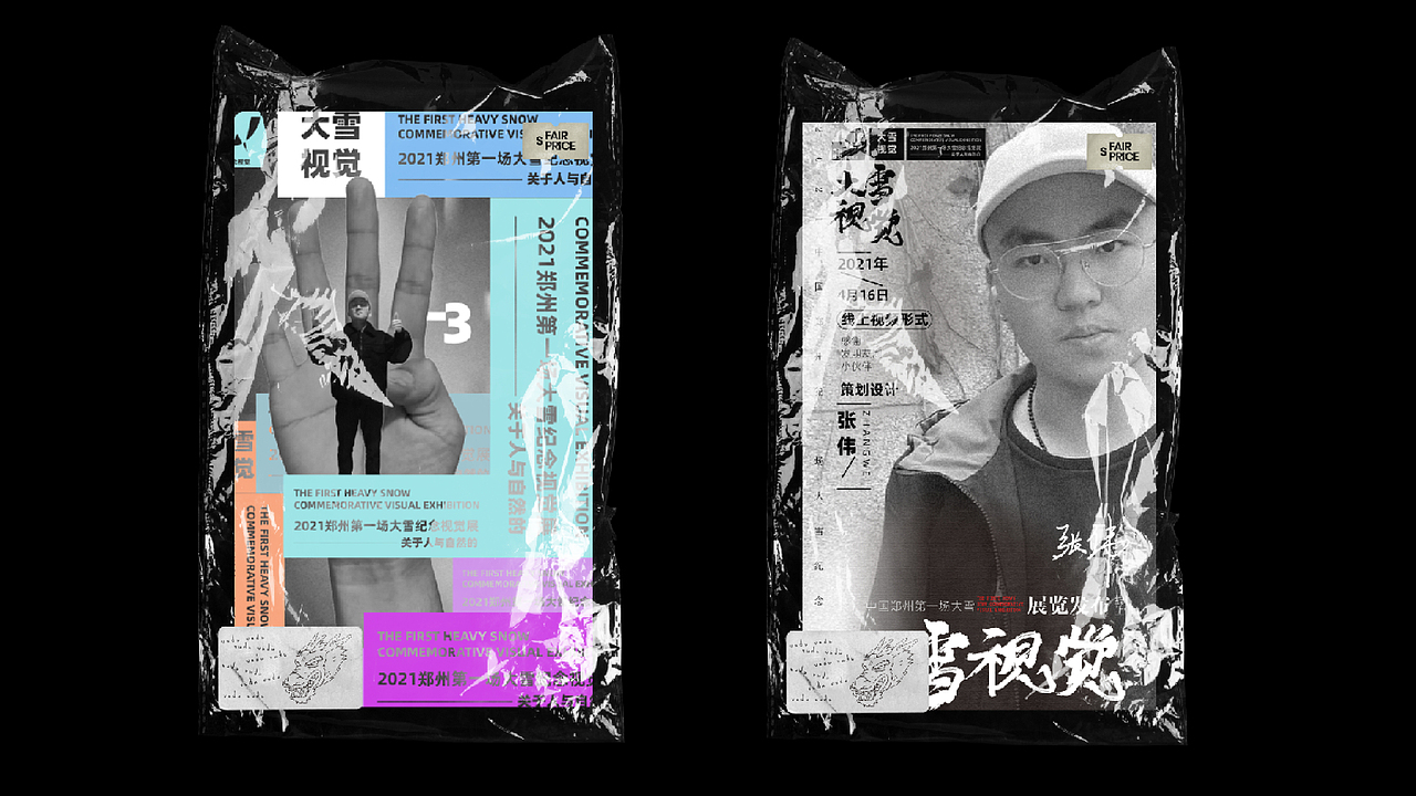 2021中国郑州第一场大雪视觉纪念展