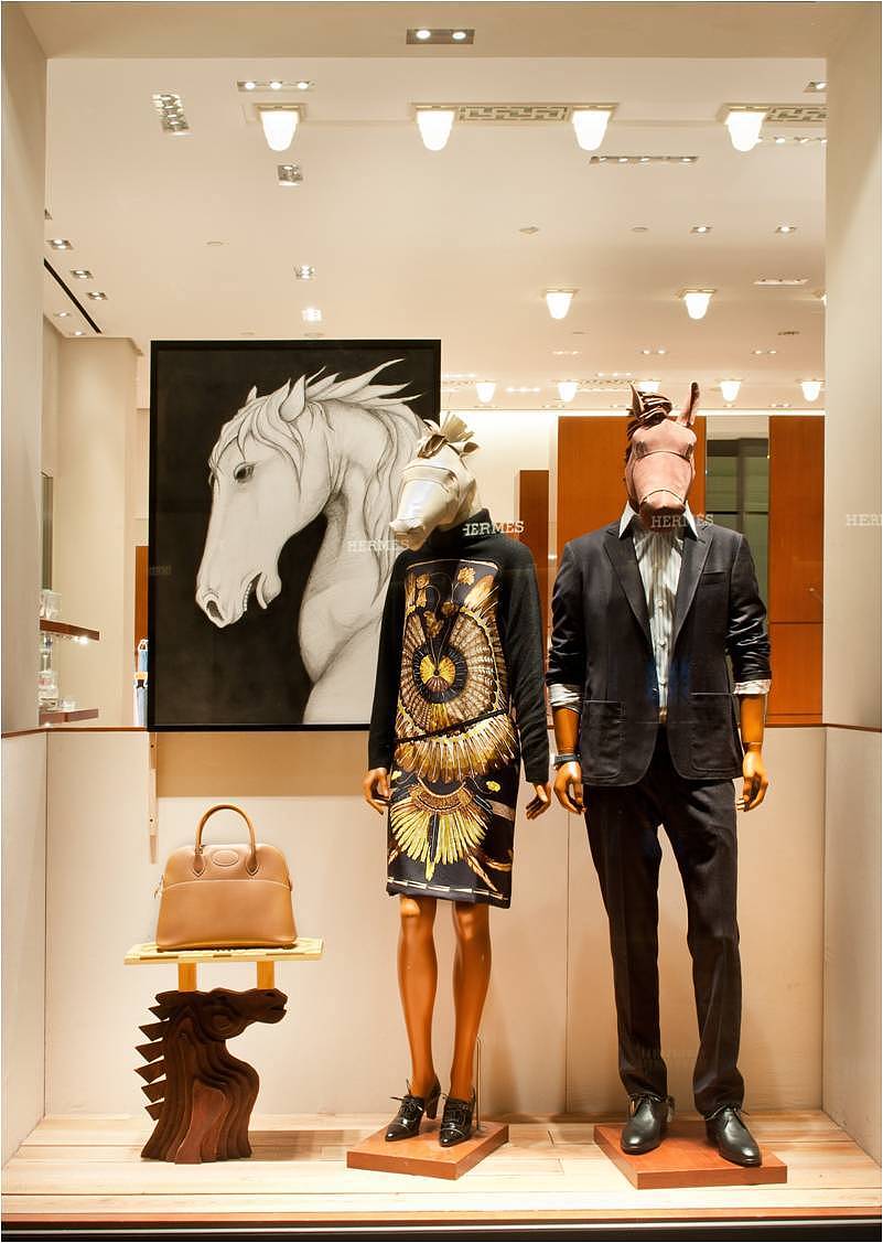 爱马仕木质陈列台（图ZMTYwMjIxMzY=） - 其他服装 - 站酷设计师醉陈列原创素材 - 站酷ZCOOL