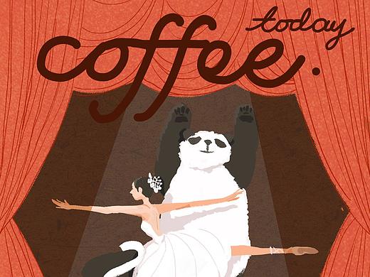 coffee dance(个人主页-ZMzk1NzM0OTY=) - 创作习作 - 站酷设计师AliceZhouTT原创素材 - 站酷ZCOOL