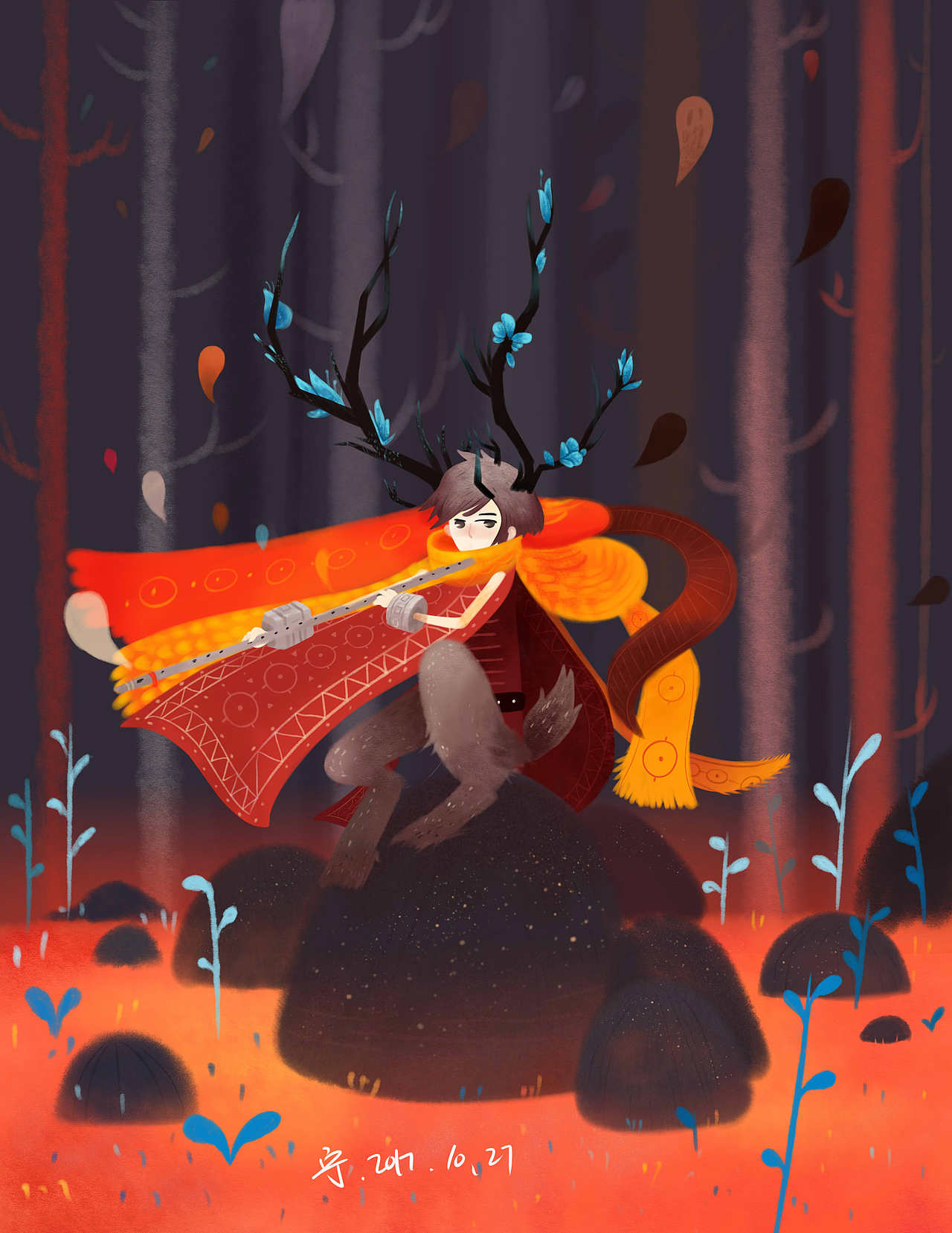 插画练习稿(临摹)