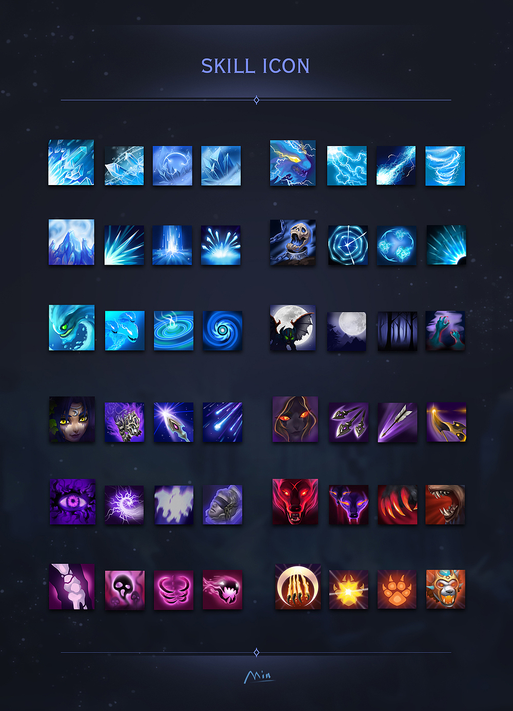 游戏技能icon（图ZMTE2ODUyOTIw） - 游戏UI - 站酷设计师Catherine_Q原创素材 - 站酷ZCOOL