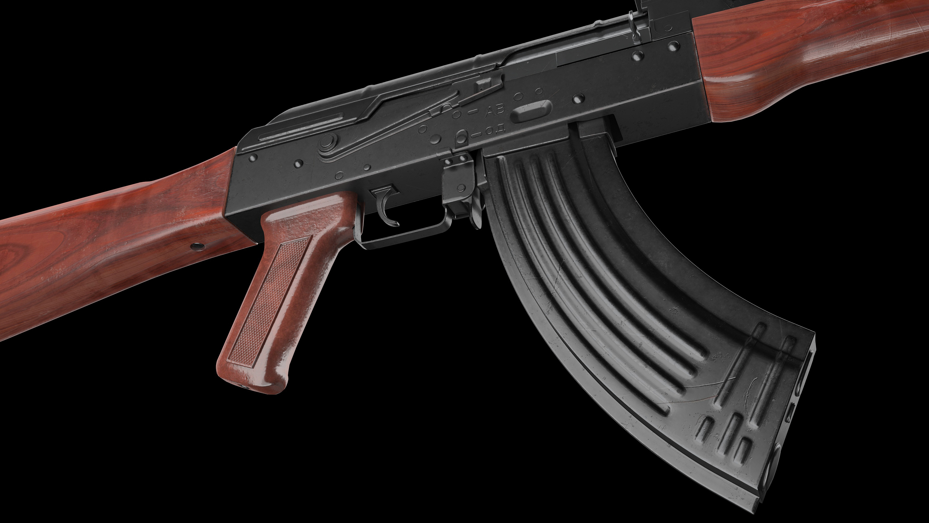 三维建模 —《ak47》的制作