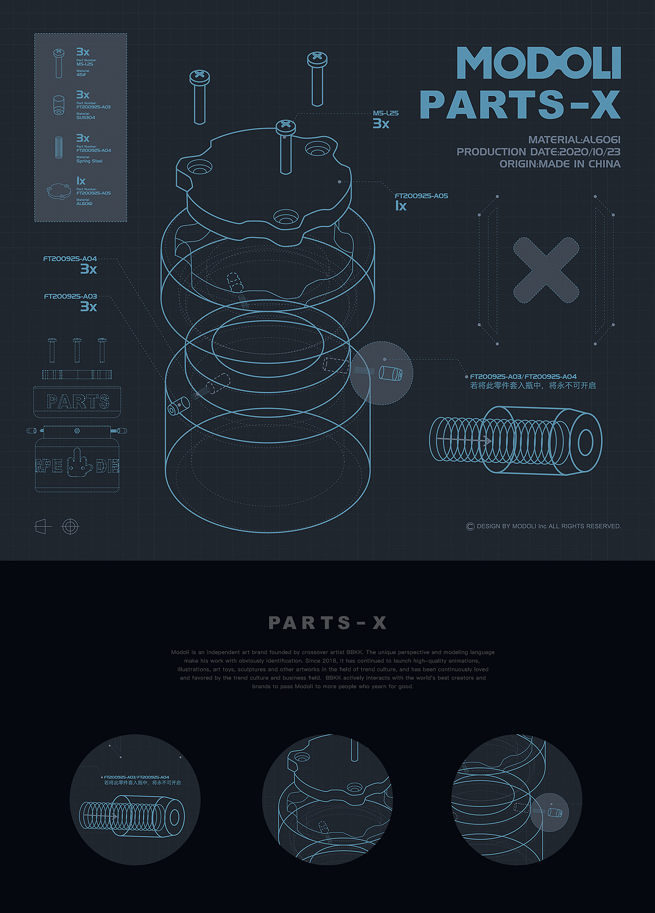 MODOLI | PARTS-X，你永远无法知晓，直到宇宙湮灭（图ZMjQwMTM3NDI0） - 人物/生物 - 站酷设计师玩型填空原创素材 - 站酷ZCOOL