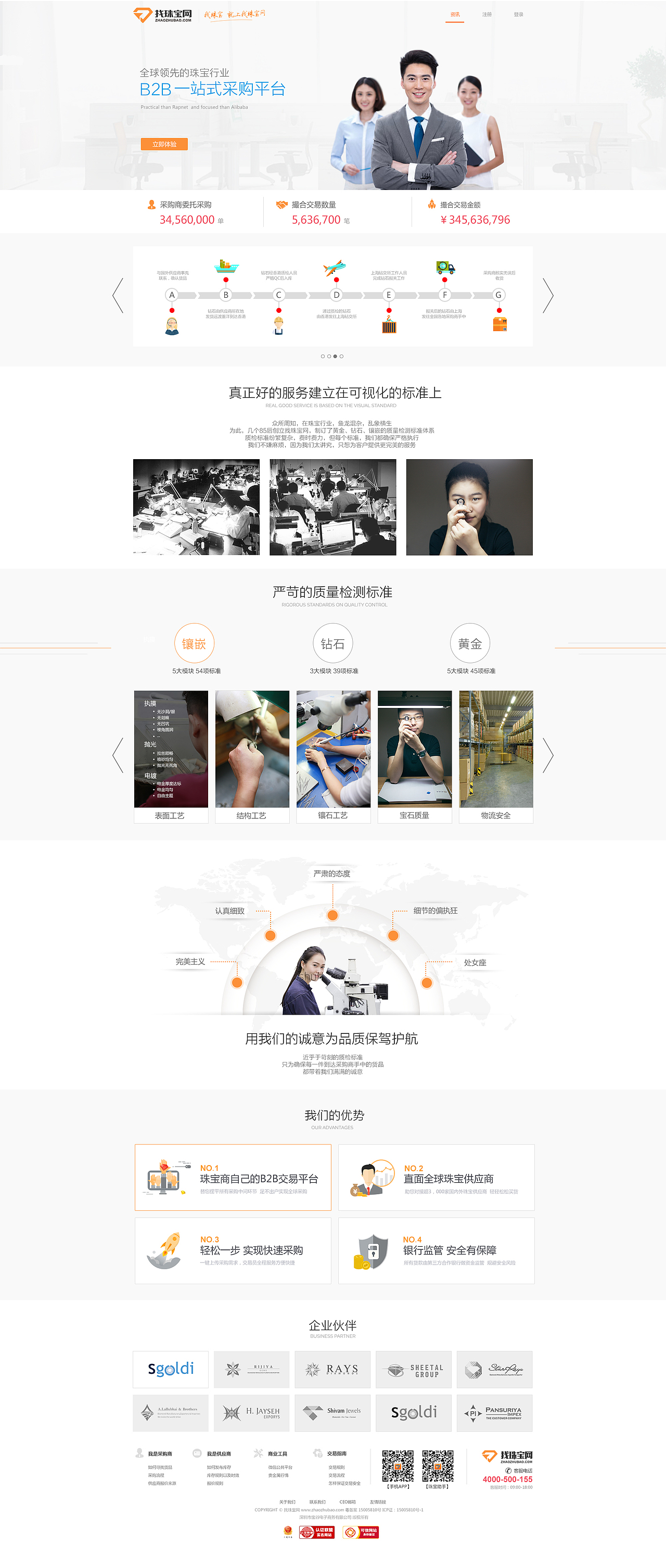 为找珠宝网做的一些网页设计（图ZNTYzNTI1NDg=） - 其他网页 - 站酷设计师狂奔的蜗牛君原创素材 - 站酷ZCOOL