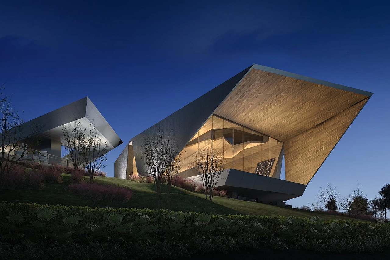 建筑丨体块之间