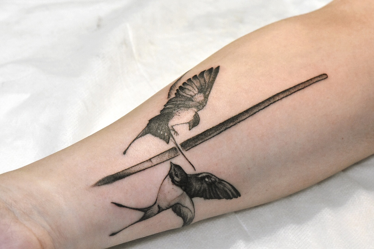 小鸟燕子的纹身创作~ :grin:|手工艺|其他手工艺|扉页tattoo - 原创作品 - 站酷 (ZCOOL)