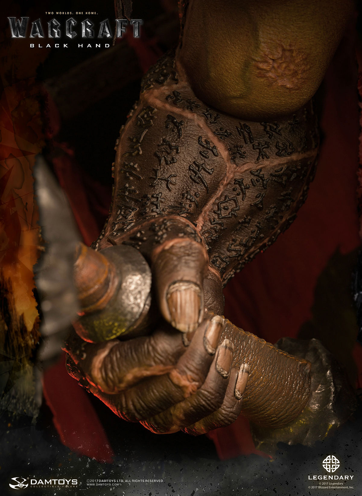 29寸 史诗系列 电影《魔兽》-黑手BLACKHAND 精致雕像