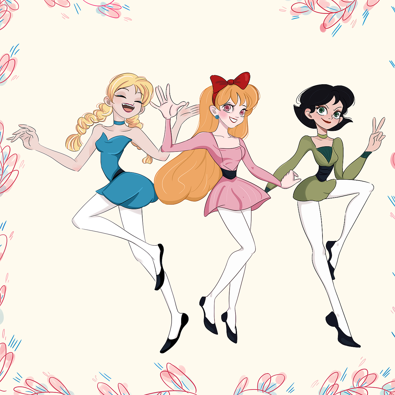 飞天小女警（图ZMTg4MTUwODY4） - 创作习作 - 站酷设计师西西里昭xxz原创素材 - 站酷ZCOOL