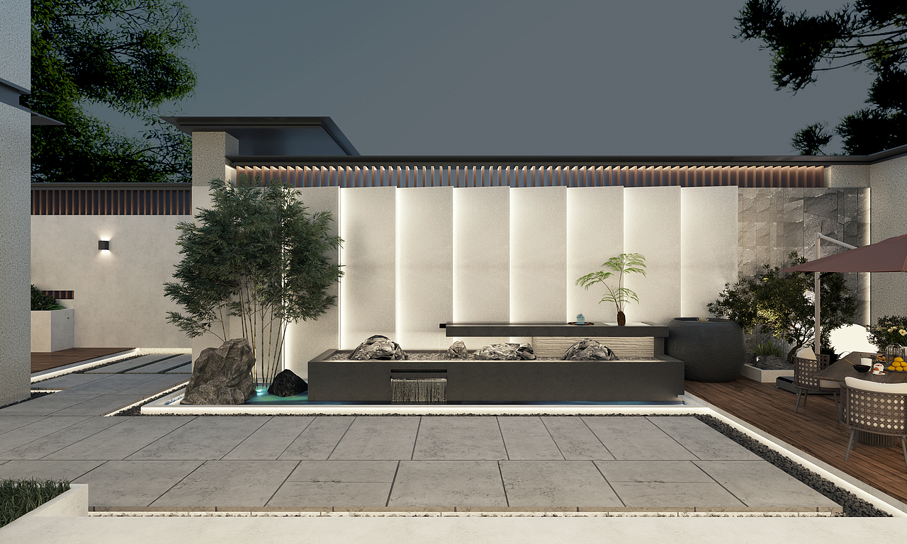 庭院设计（图ZMzUzMTc3NDA4） - 景观设计 - 站酷设计师999酒原创素材 - 站酷ZCOOL