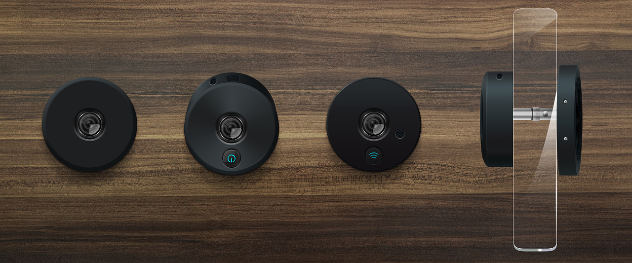 的的app, 在设计这款软件的同时,相应的出了一系列电子猫眼的概念设计