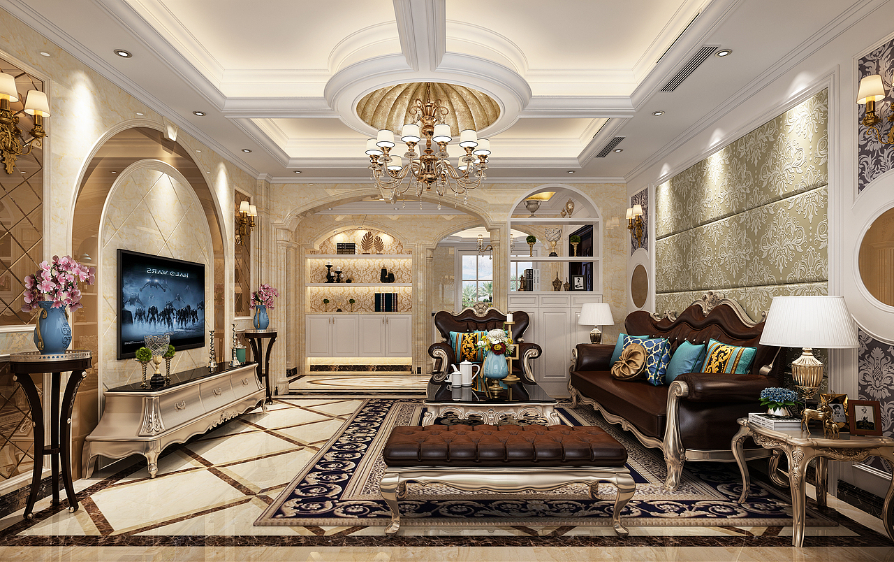 欧式风格家装效果图
