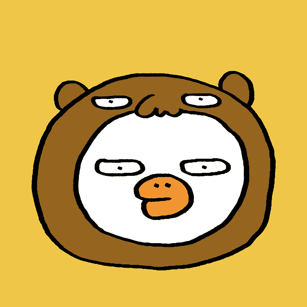 敷衍熊新年头像