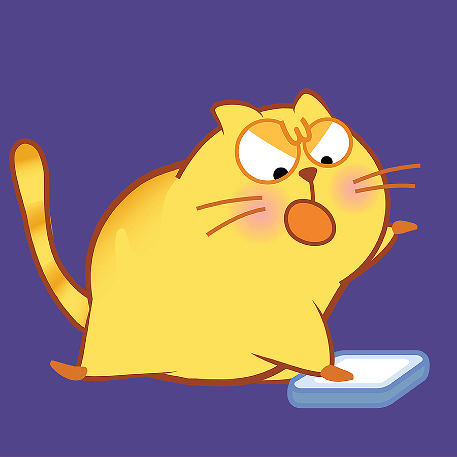 开心猫番外表情去字版来啦附开心猫头像壁纸