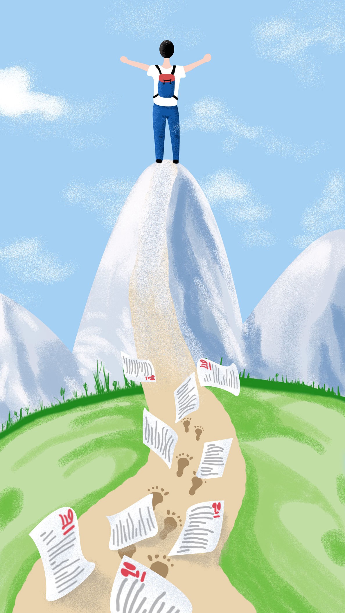 高考|插画|插画习作|dyy9093 - 原创作品 - 站酷 (zcool)