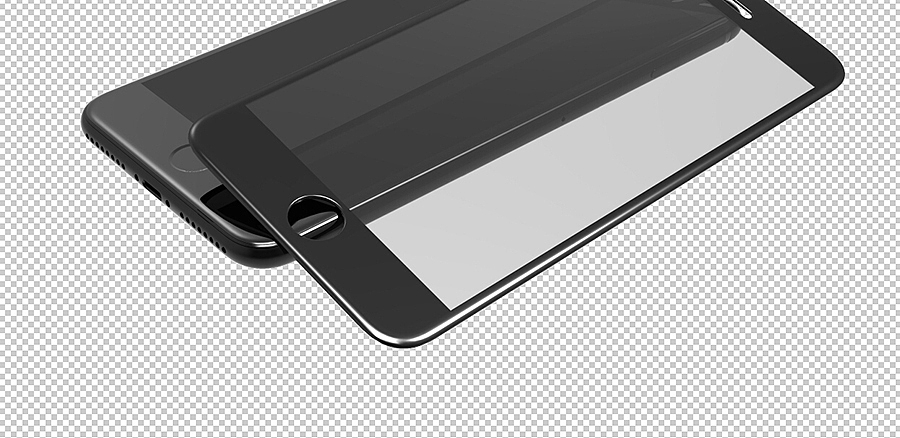 钢化膜精修练习