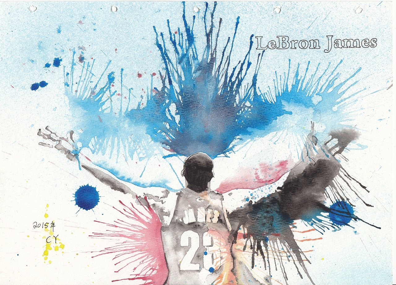 CY手绘--NBA系列绘画