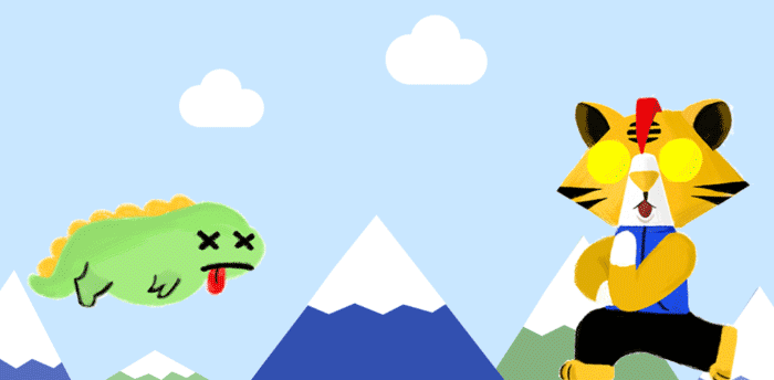 腾讯王卡吉祥物-老虎呼咔|平面|ip形象|teapot茶壶酱_原创作品-站酷