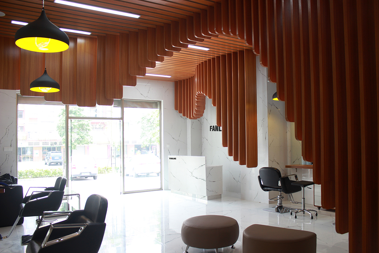 芳龄美发店设计