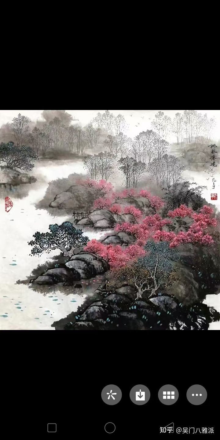 金奖书画家张旭东（晗旭）山水画作品_吴俊彬-站酷ZCOOL
