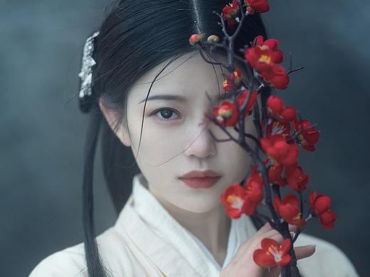 红梅白雪知