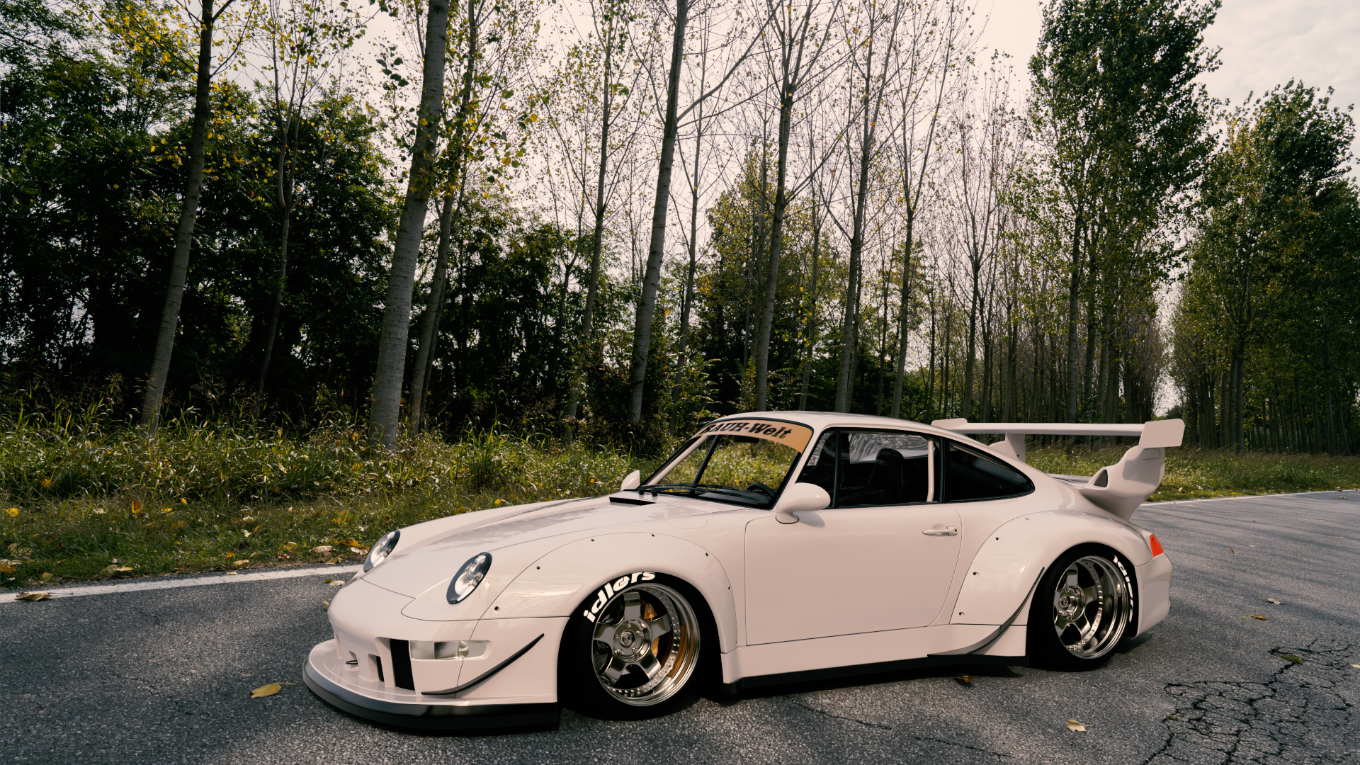 c4d | porsche 993 rwb