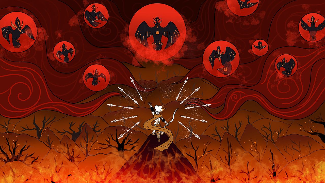 第10期插画班海报插画作品展示（图ZMjQwOTI1NDc2） - 创作习作 - 站酷设计师梵高CG插画原创素材 - 站酷ZCOOL