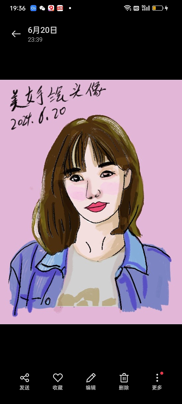 我的插画作品集,风格抽象