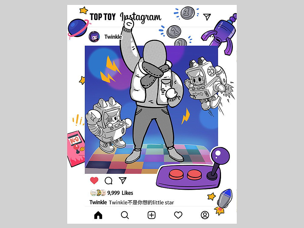 TOPTOY  | 周年庆ONE有影力-IP衍生设计