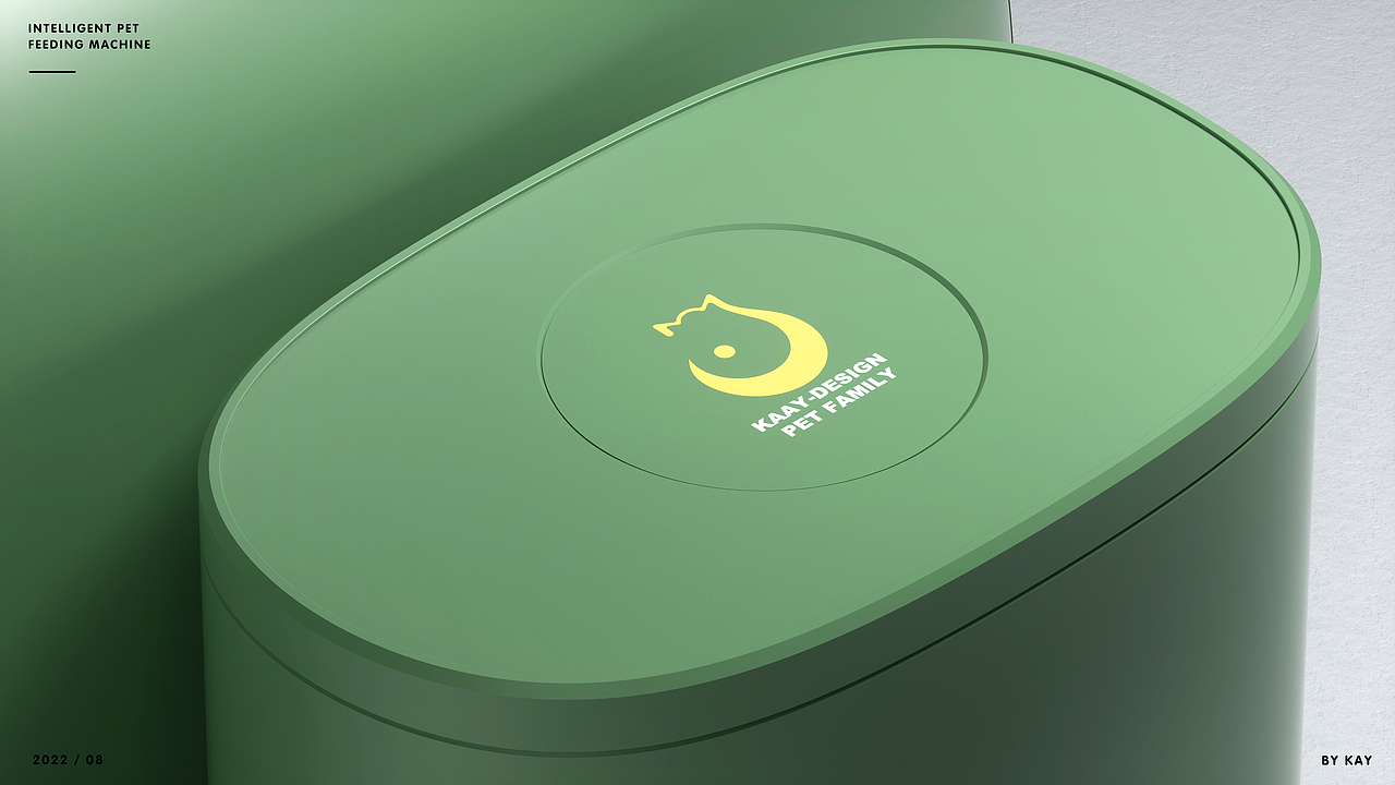 宠物喂食机外观ID设计 | ID design of pet feeder（图ZMzE4OTE5MTQw） - 玩具 - 站酷设计师设绘猫产品设计原创素材 - 站酷ZCOOL