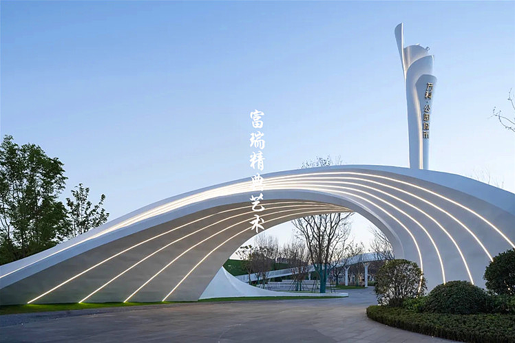 云南昆明万科公园城市大门及灯塔（图ZMjc4NjE3MTI0） - 其他工业/产品 - 站酷设计师富瑞精典原创素材 - 站酷ZCOOL