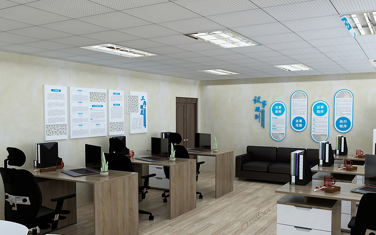 政府办公室装修氛围设计 - 原创作品 - 站酷(zcool)