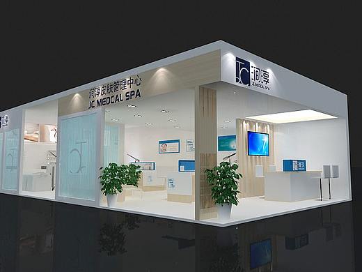 美博会展会展厅商场展柜美陈