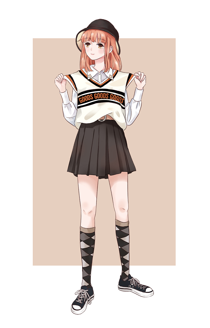 一组最近的漫画人物服饰搭配练习