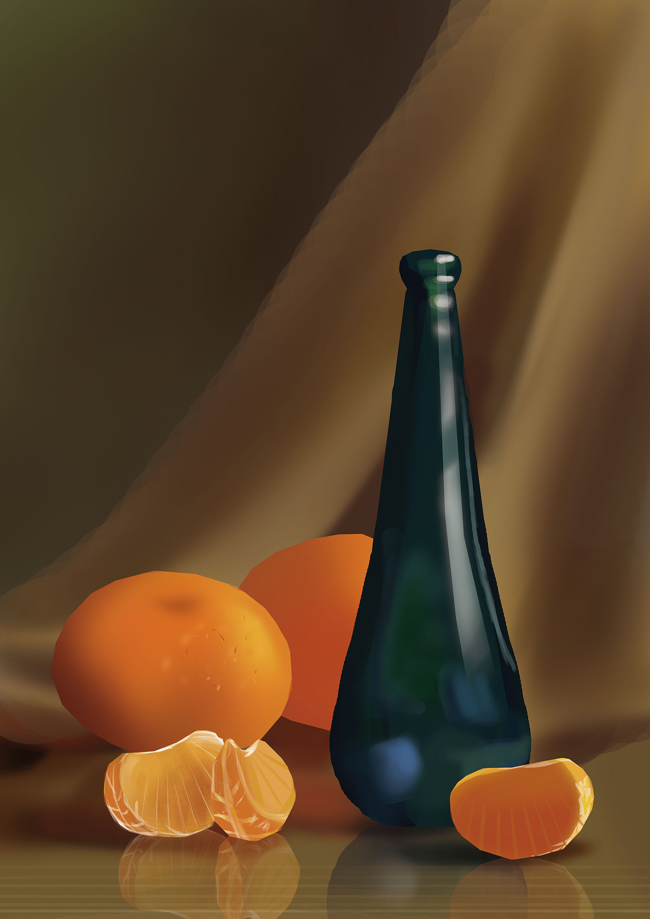 板绘基础静物组合