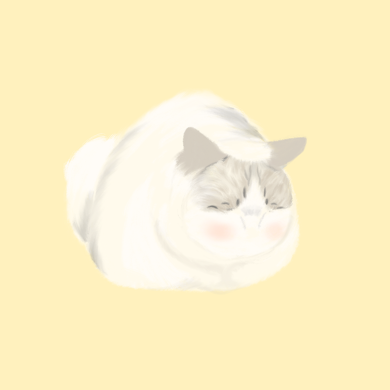 猫（图ZMTk2ODc0NDQ0） - 绘本 - 站酷设计师是夏洛特啊原创素材 - 站酷ZCOOL