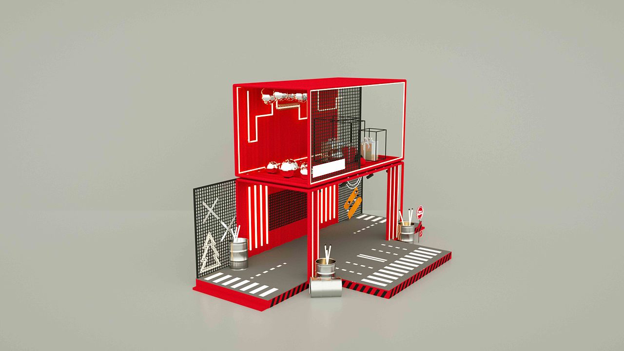 圣诞美陈装置（图ZMjM1MTA1NzA0） - 场景 - 站酷设计师5五kai原创素材 - 站酷ZCOOL