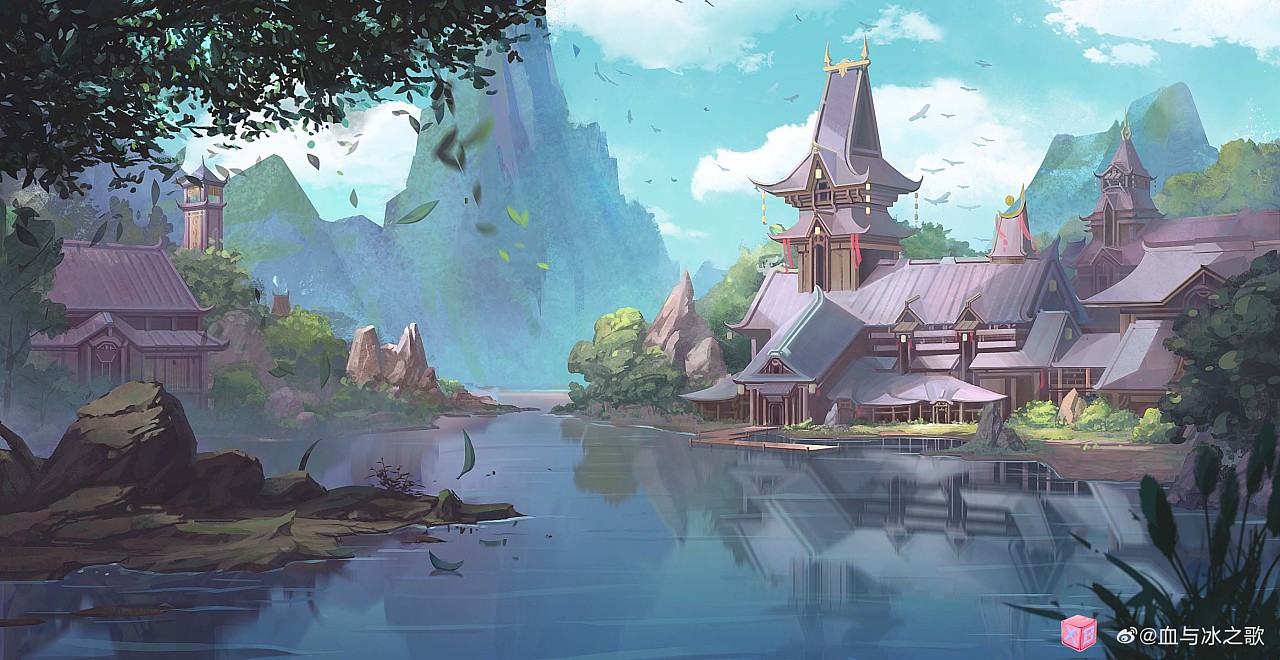 古风|插画|游戏原画|血与冰之歌 - 原创作品 - 站酷 (zcool)