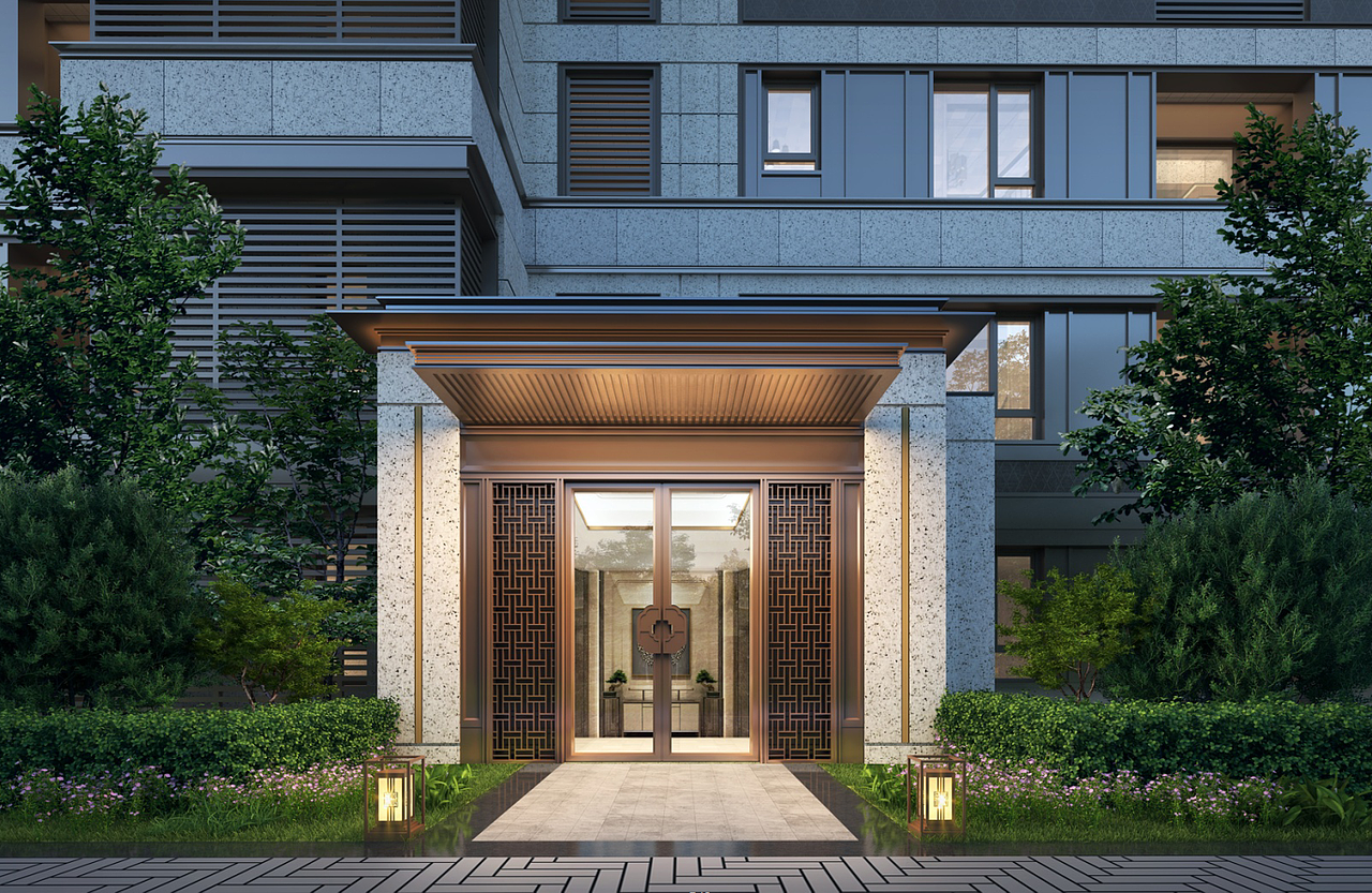 融创长安和玺效果图（图ZMjMwMTM5MDUy） - 建筑/空间 - 站酷设计师小鱼儿yj原创素材 - 站酷ZCOOL