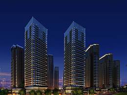 又看到一个以前做的夜景照明