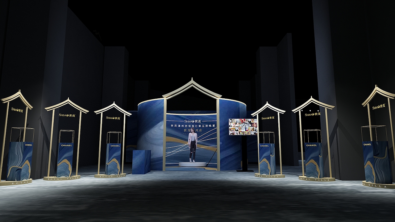 地产答谢晚宴/舞美（图ZMjc5MTY0MDgw） - 舞台美术 - 站酷设计师独立大厨原创素材 - 站酷ZCOOL