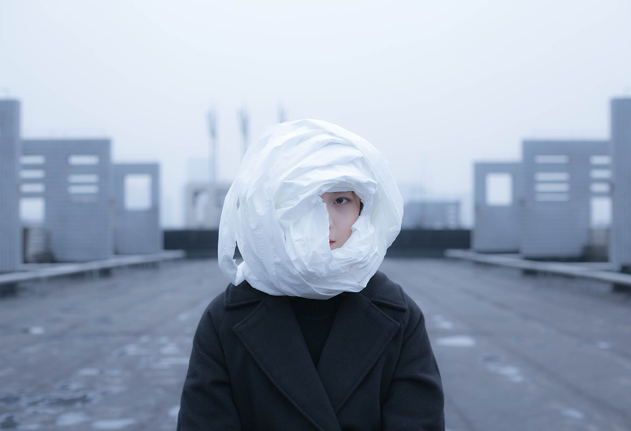 《缚》观念摄影