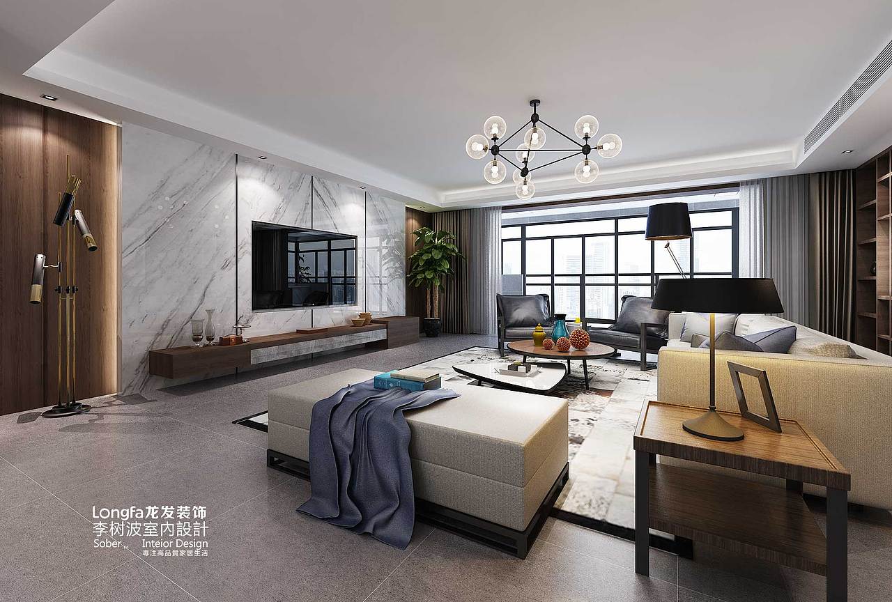 《精英主张风格之我们的婚房》室内设计