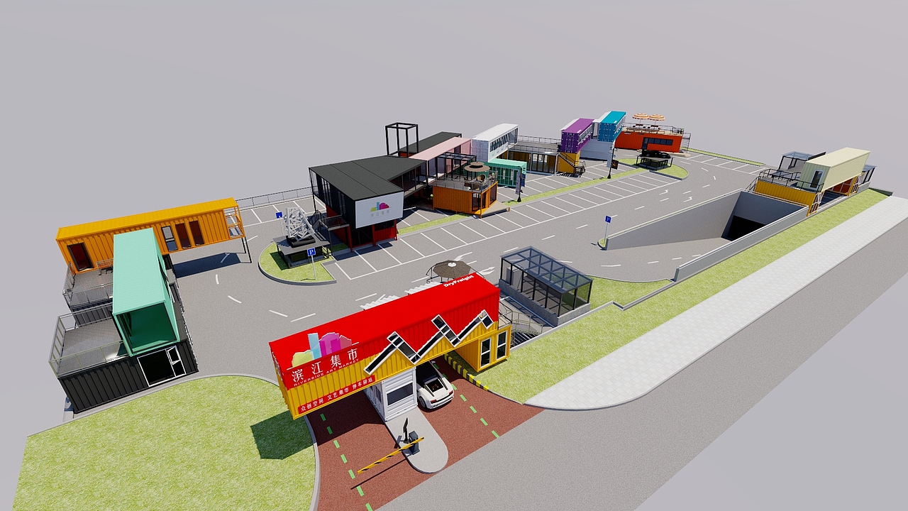 导视设计：平面导览图（图ZNzQ0ODY4NDA=） - 商业空间设计 - 站酷设计师encana原创素材 - 站酷ZCOOL