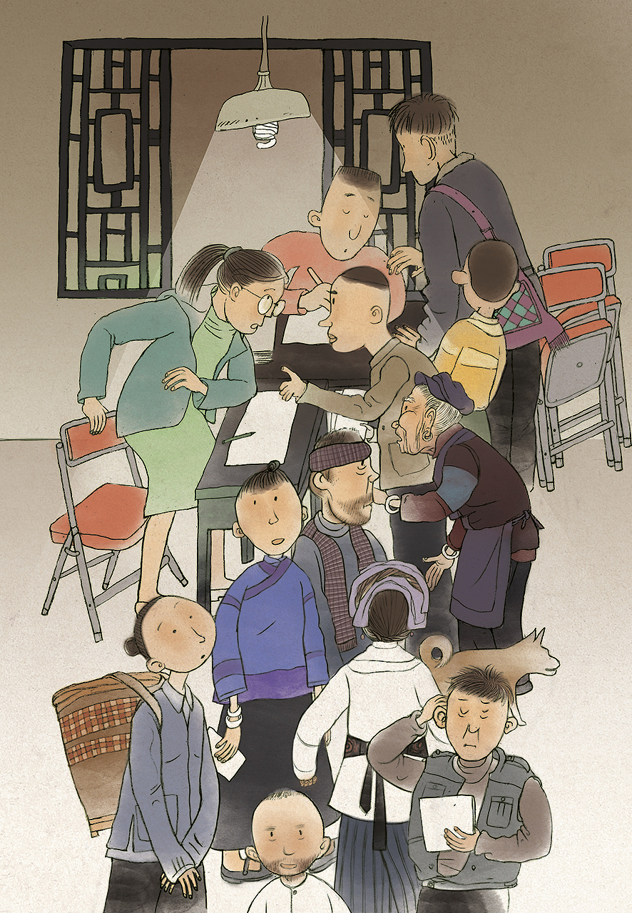 凤凰花开的学校(图ZMjY3NDU4NDIw) - 儿童插画 - 站酷设计师峰峰茶原创素材 - 站酷ZCOOL