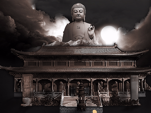 合成海报佛像（个人主页-ZMjQxMTE3MDQ=） - 海报 - 站酷设计师你是凌晨一场雪原创素材 - 站酷ZCOOL