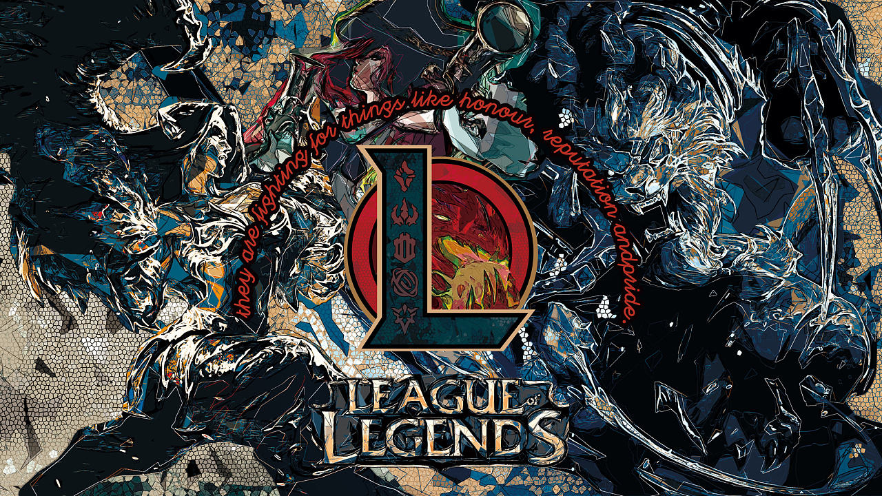 for honor 混沌之战 抽象画