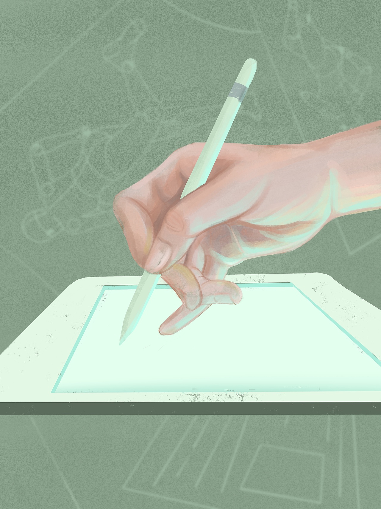 【劳动者的手】插画（图ZMjE0NzA2ODAw） - 商业插画 - 站酷设计师Greatartist1原创素材 - 站酷ZCOOL