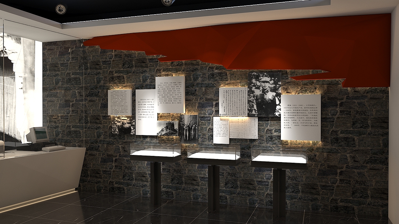 部分作品展示:展馆类